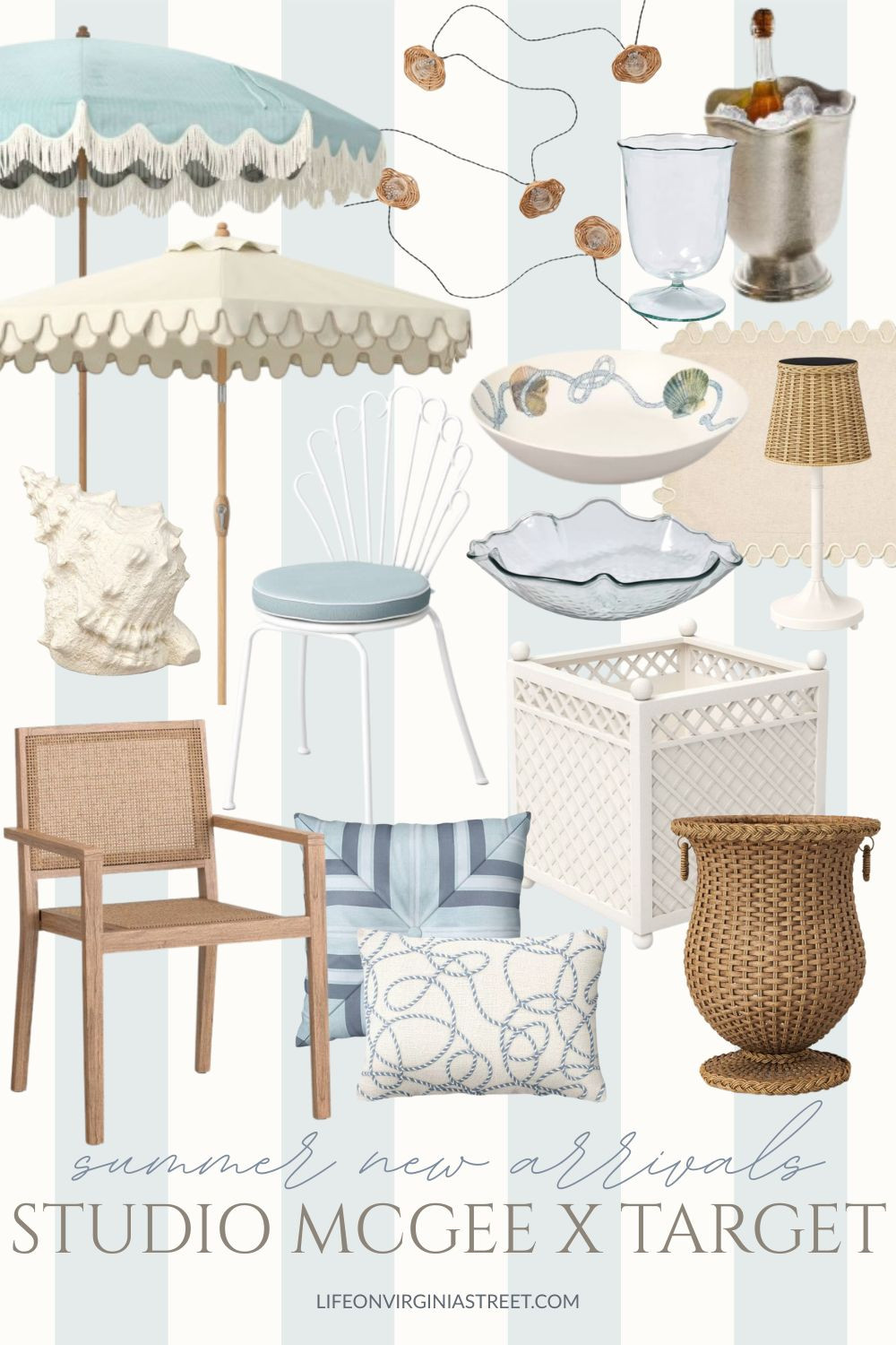 The cutest new coastal-inspired home decor finds from Studio McGee x Threshold at Target! See all of my top picks here: https://lifeonvirginiastreet.com/studio-mcgee-target-summer-collection-2026/ 

 #LTKSeasonal #LTKHome #LTKSaleAlert