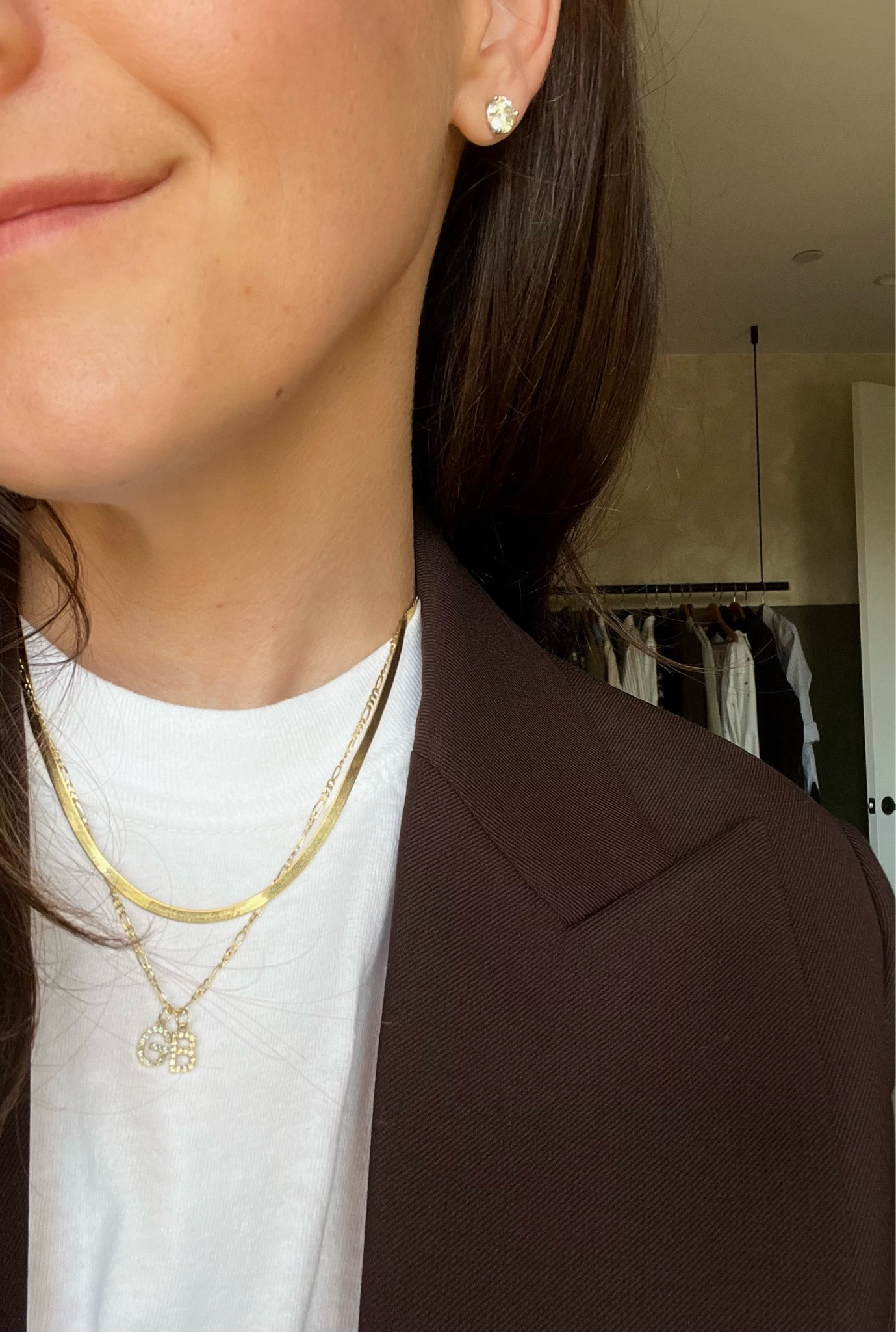 my favorite necklace with my pups initials in alexandrite and peridot. My chain is 18”  

#LTKHoliday #LTKFind #LTKstyletip