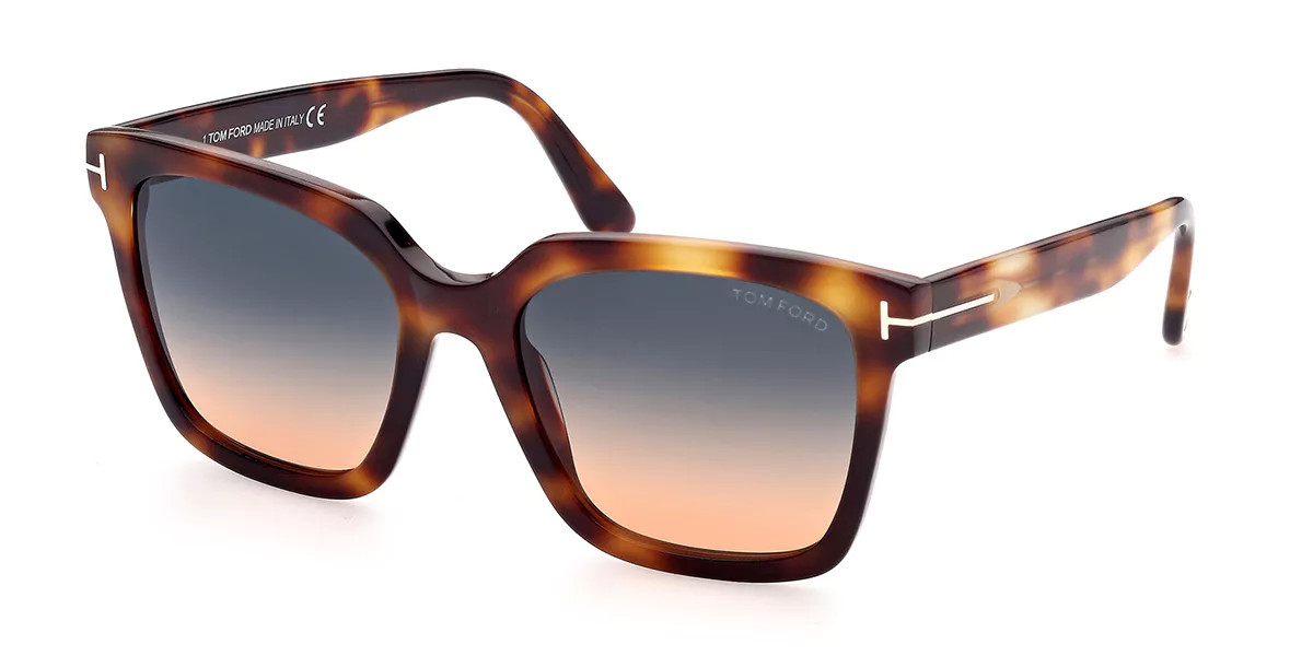 Tom Ford FT0952 SELBY Polarized 52H Women’s Sunglasses Tortoiseshell Size 55 | SmartBuyGlasses Global