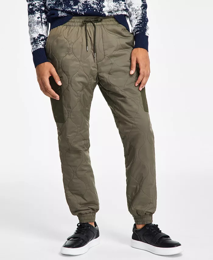 Sun + Stone Men's Craig Quilted Pants, Created for Macy's & Reviews - Pants - Men - Macy's | Macys (US)