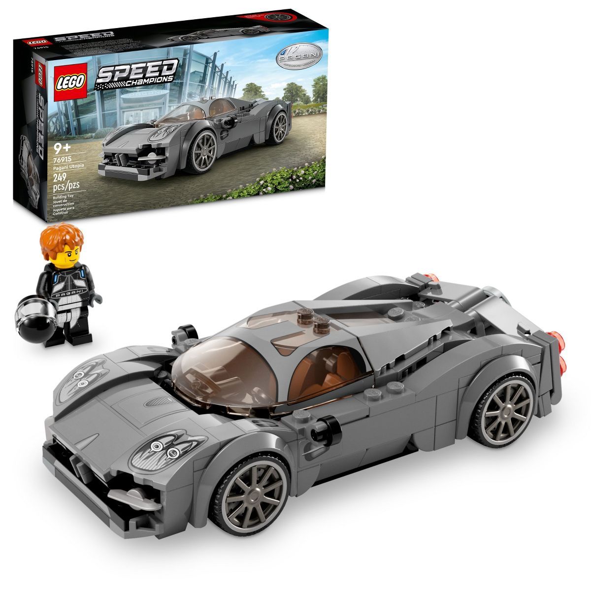 LEGO Speed Champions Pagani Utopia Model Race Car Set 76915 | Target