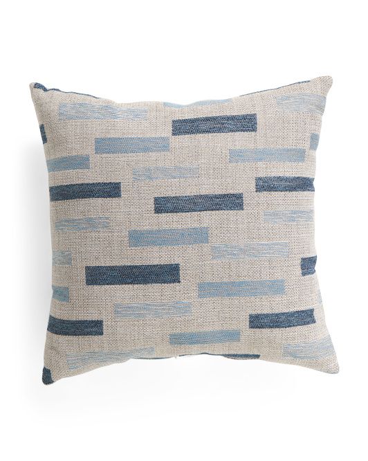 Made In Usa 22x22 Indoor Outdoor Performance Fabric Pillow | TJ Maxx