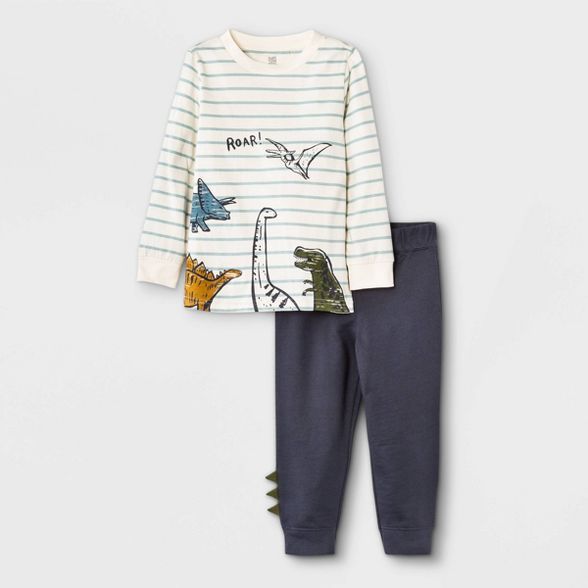 Toddler Boys' 2pc Long Sleeve Dinosaur T-Shirt & Jogger Pants Set - Just One You® made by carter... | Target
