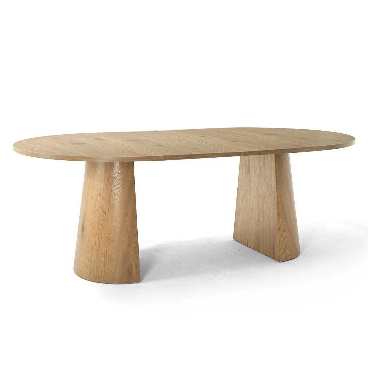 47"-65"-83" Round-To-Oval Extendable Dining Table With 3-in-1 Design | Wayfair North America