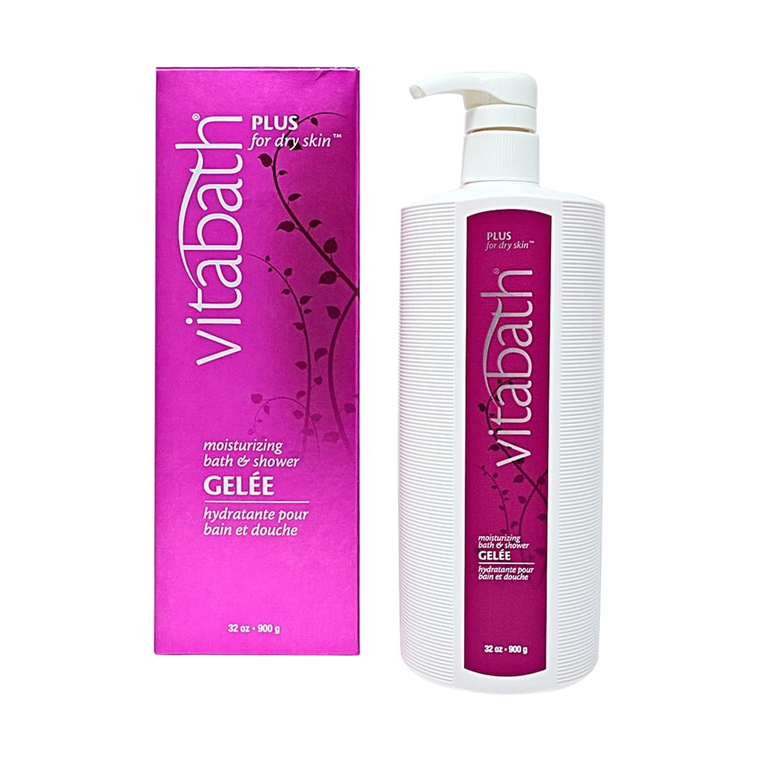 Vitabath Plus For Dry Skin Moisturizing Bath & Shower Gel Wash Replenishing Oils Deeply Hydrate &... | Amazon (US)