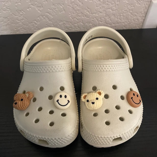 Retro Stuffed Animal and Smiley Croc Charms  Set of 4 Charms - Etsy | Etsy (US)