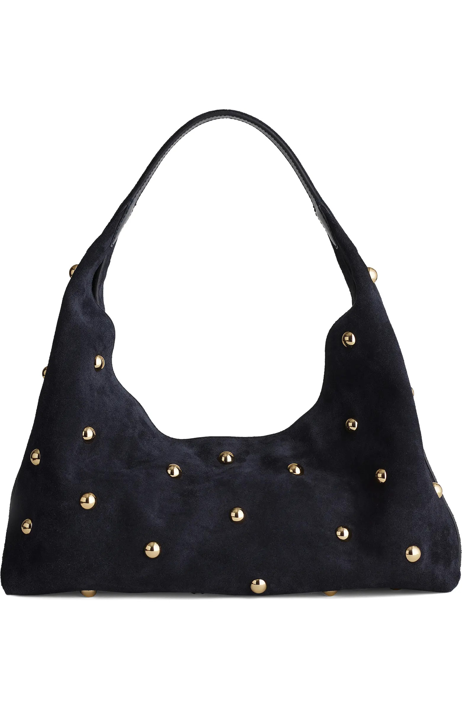 The Mylie Studded Suede Shoulder Bag | Nordstrom