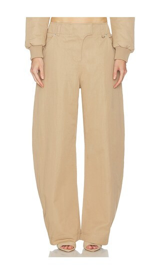 Camila Coelho Amaia Pants in Tan. - size XXS | Revolve Clothing (Global)