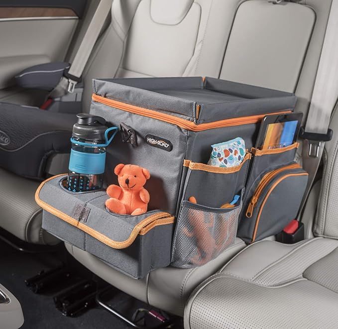 High Road CarHop Car Seat Organizer for Kids and Adults with Cup Holder Tray, Side Pockets and Co... | Amazon (US)