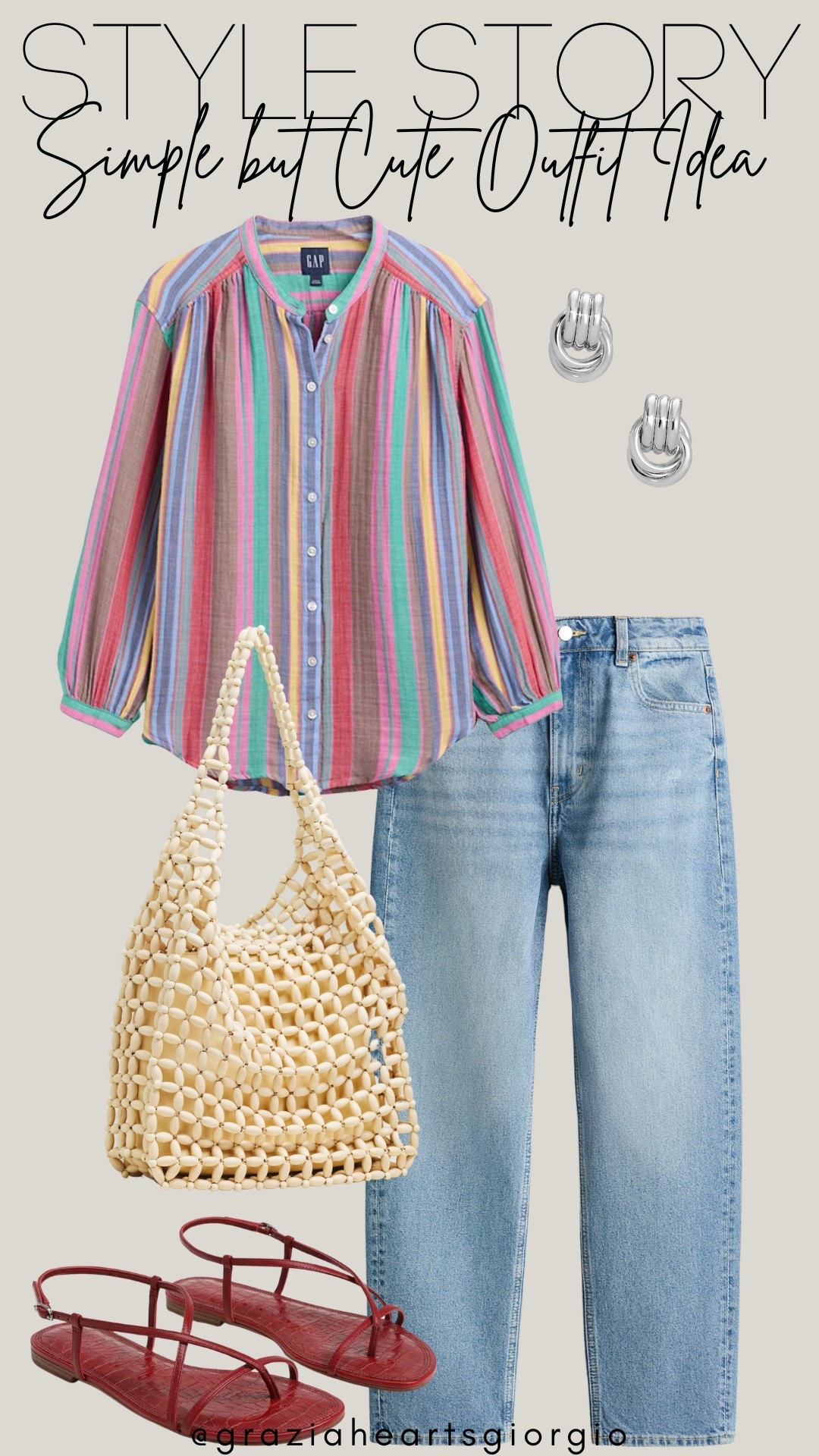 Simple but Cute Outfit Idea 
.
#outfitidea

#LTKootd #LTKgrwm