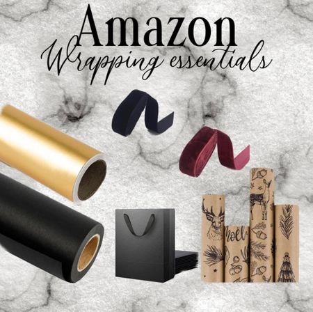 Amazon wrapping essentials 

#LTKSeasonal #LTKHoliday #LTKGiftGuide