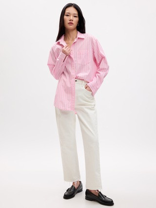 Poplin Big Shirt | Gap Factory