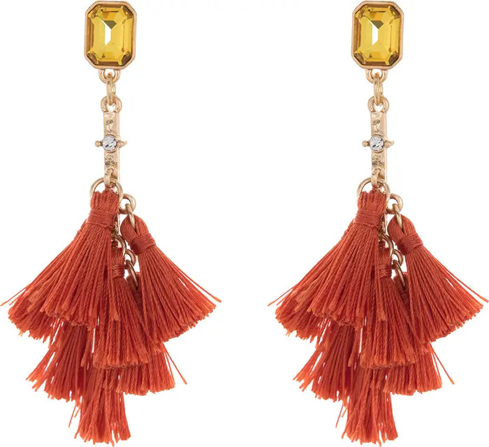 MELROSE AND MARKET Tassel Drop Earrings | Nordstromrack | Nordstrom Rack