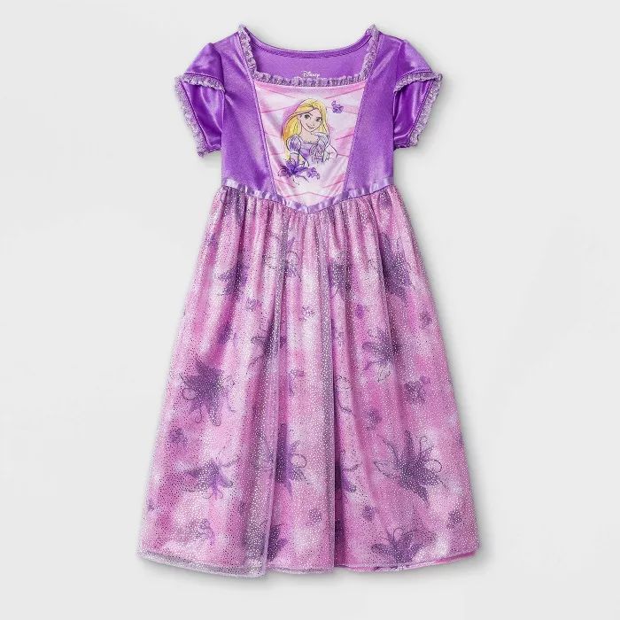 Toddler Girls' Disney Princess Nightgown - Purple | Target