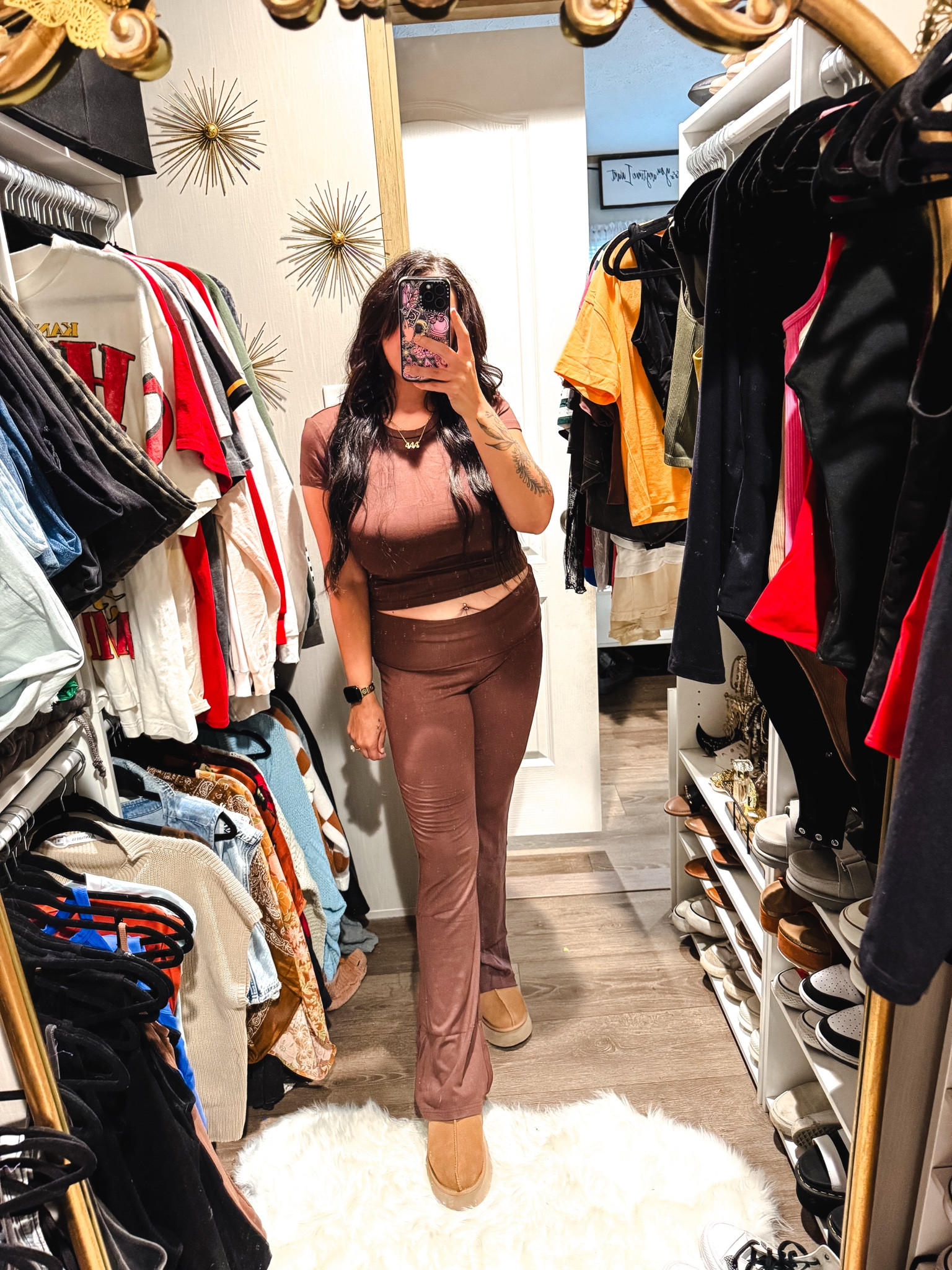 Back to school time is here and this outfit is perfect to run errands in, lounge around or just even wear to that dreaded morning class! 

Sizing details:
I’m 5’3 weighing 149
•set is a size M
•shoes are a size 8

Loungewear 
Skims inspired 
Skims lookalike
Look for less
Fall outfit 
Comfy outfit 

#LTKMidsize #LTKBacktoSchool #LTKSeasonal