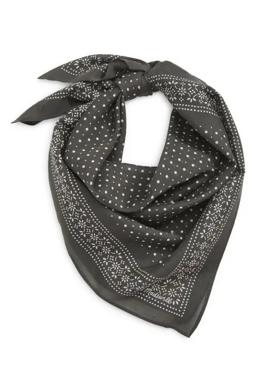 Madewell Bandana in Coal at Nordstrom | Nordstrom