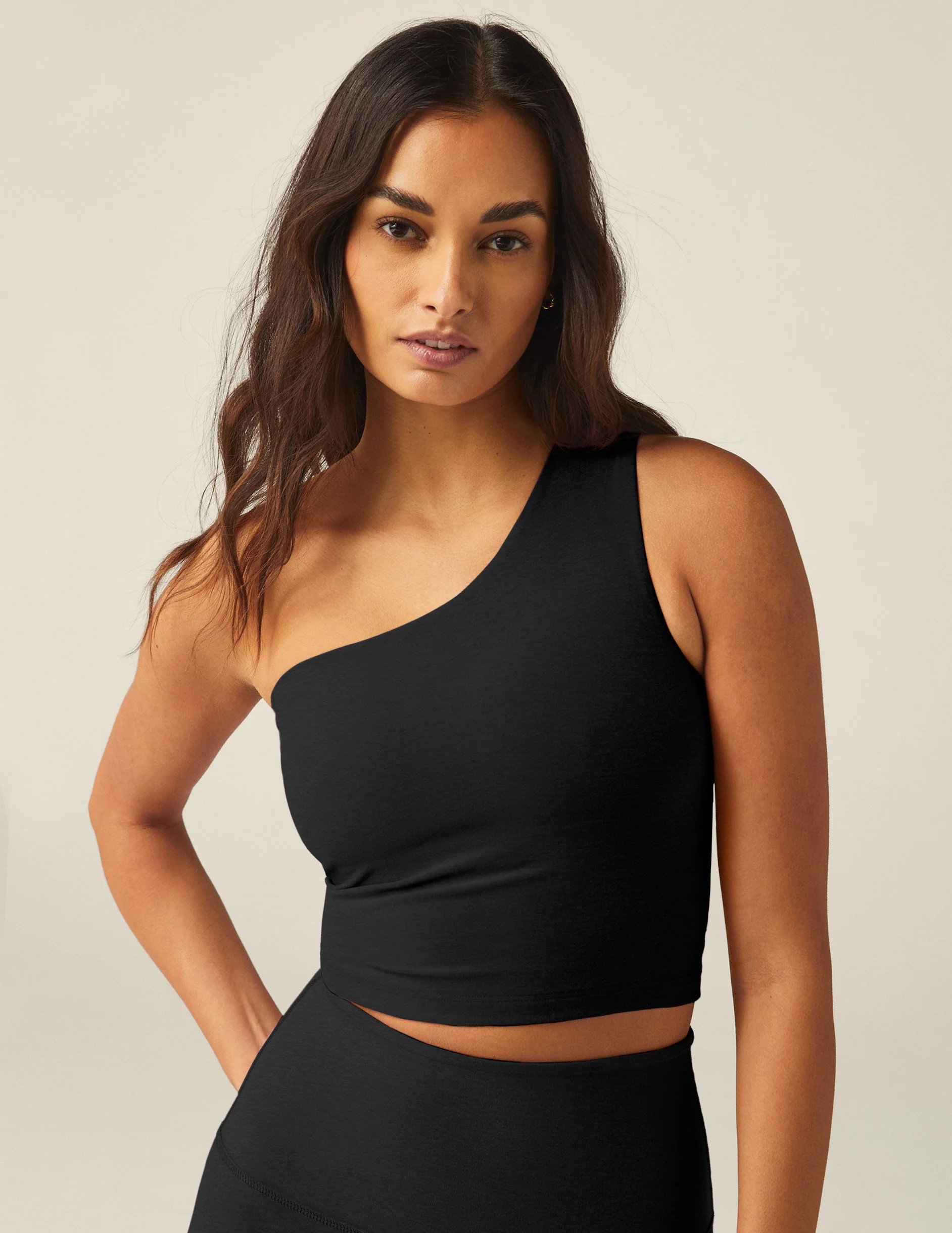 Spacedye The Bold Shoulder Cropped Tank | Beyond Yoga | Beyond Yoga