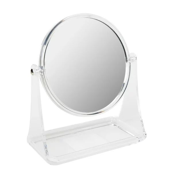 Mainstays Double-Sided Vanity Mirror, Clear - Walmart.com | Walmart (US)