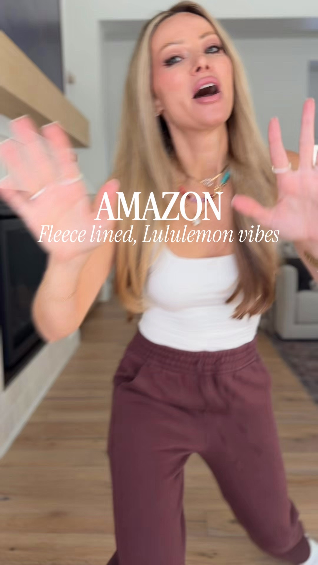 The sweatpants that ruined all other sweatpants for me 🤎 comment AMAZON and I'll send you the details

Fleece lined. FLEECE. LINED. It's like wearing a blanket that learned how to dress itself — sweatpants energy, put-together girl results. Three colors, three lengths, and they somehow look cute with a denim jacket?? 🍂

Send this to your friend who's living in sweats this fall 🤎

Which color are you grabbing — burgundy or grey?

#amazonfashion #amazonfinds #amazonoutfit #falloutfits