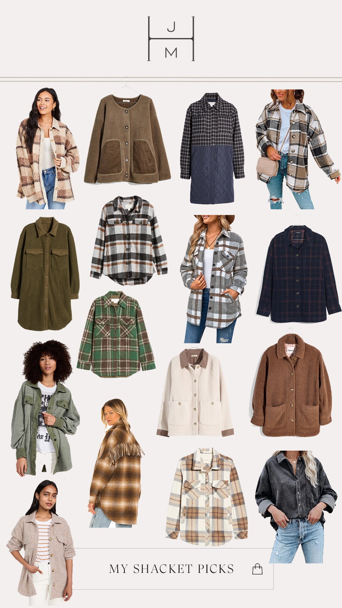 Check out my favorite shacket (shirt jacket) round up perfect for layering this season. 

#LTKSeasonal #LTKunder50 #LTKunder100