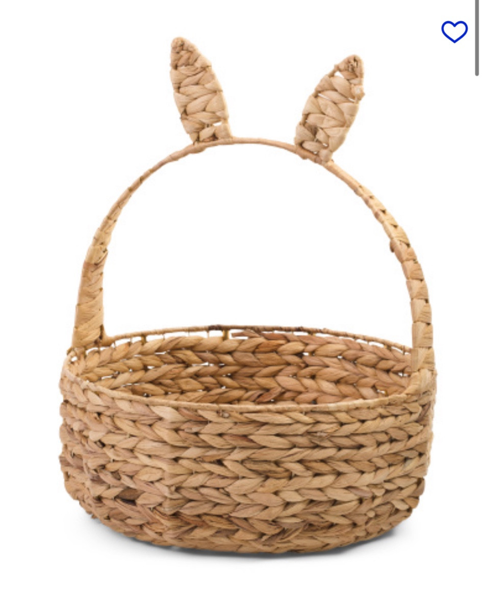 Prettiest Hyacinth bunny ear Easter basket 

#LTKSeasonal #LTKKids #LTKFamily