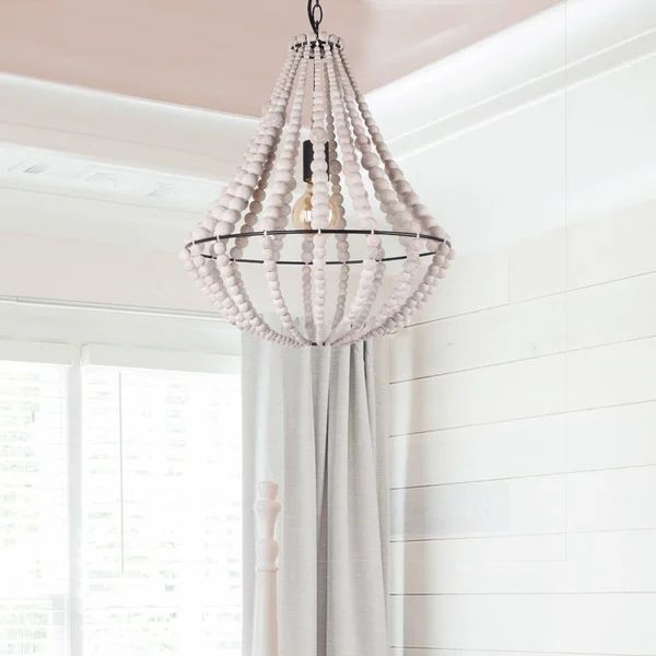 1 - Light Empire Chandelier with Beaded Accents | Wayfair North America