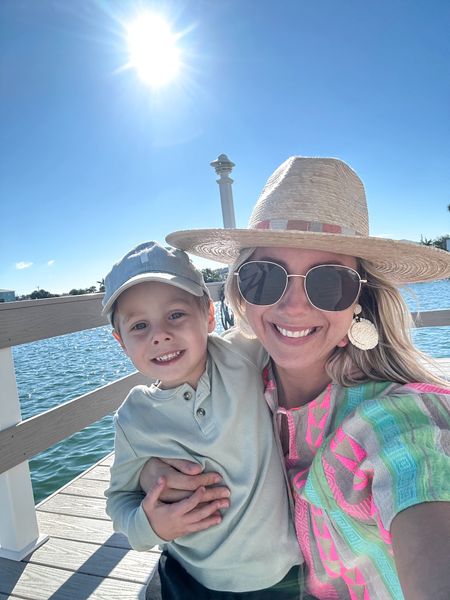 Vacation with my Guy
resort wear | vacation outfit | beach hat | sunglasses | mom | boys outfit | kids hat 

#LTKkids #LTKfamily #LTKSpringSale