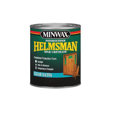 Minwax Helmsman Clear Satin Oil-Based Varnish (1-Quart) Lowes.com | Lowe's