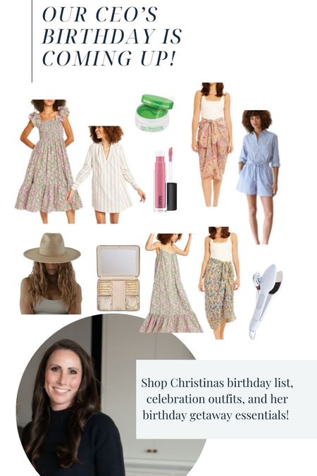 🎉 Shop our CEOs,  Christina, birthday wishlist! 