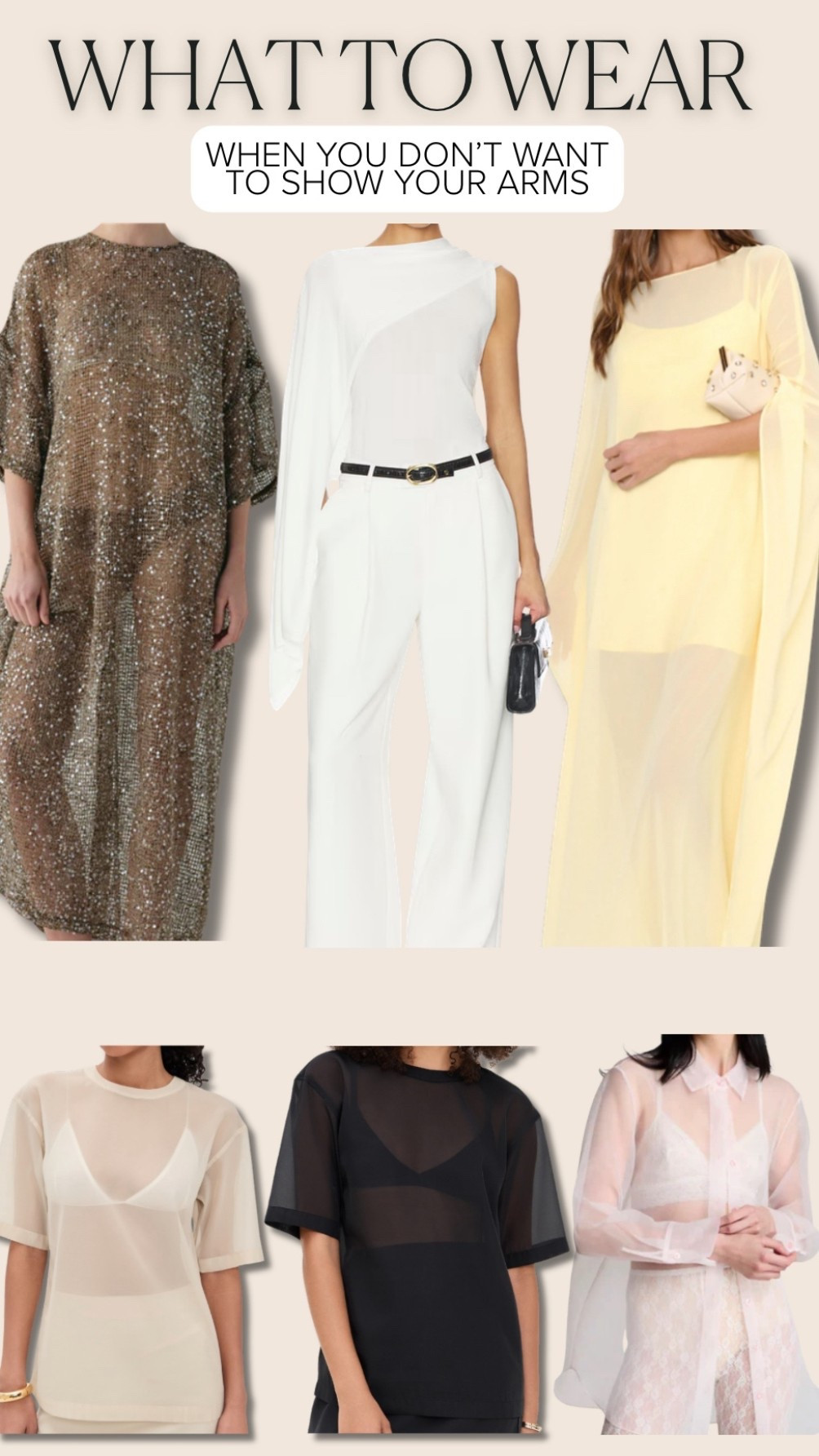 What to wear when you don’t want to show arms — these are all beautiful and a great addition to your closet! 



#LTKSaleAlert #LTKgrwm #LTKootd