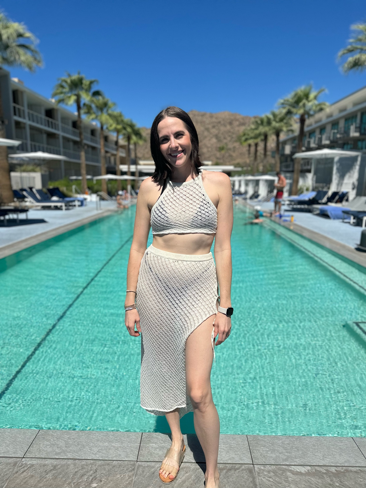 Love this crochet swim cover up set! 

#LTKSeasonal #LTKswim #LTKstyletip