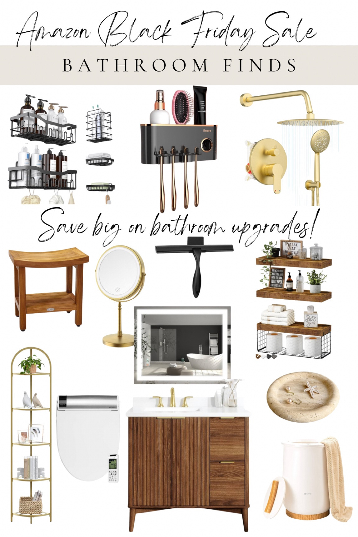 Save big on bathroom upgrades during Amazon Black Friday sale!


#LTKCyberWeek #LTKHome #LTKSaleAlert