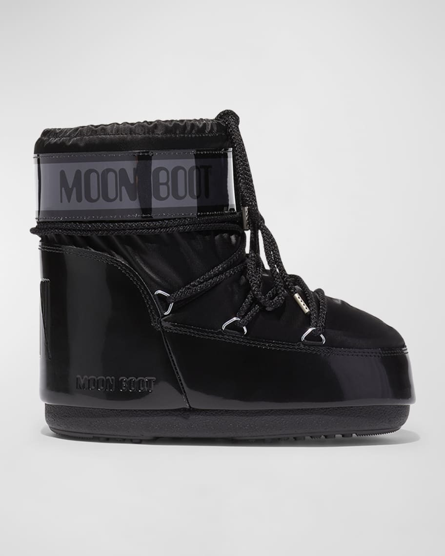 Moon Boot Icon Glance Nylon Ankle Snow Boots | Neiman Marcus
