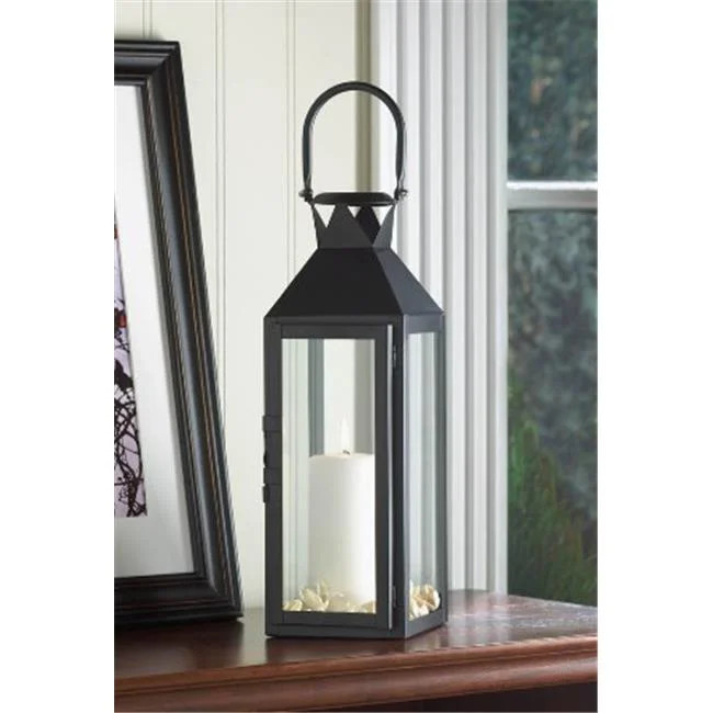 Black Manhatten Candle Lantern - Walmart.com | Walmart (US)