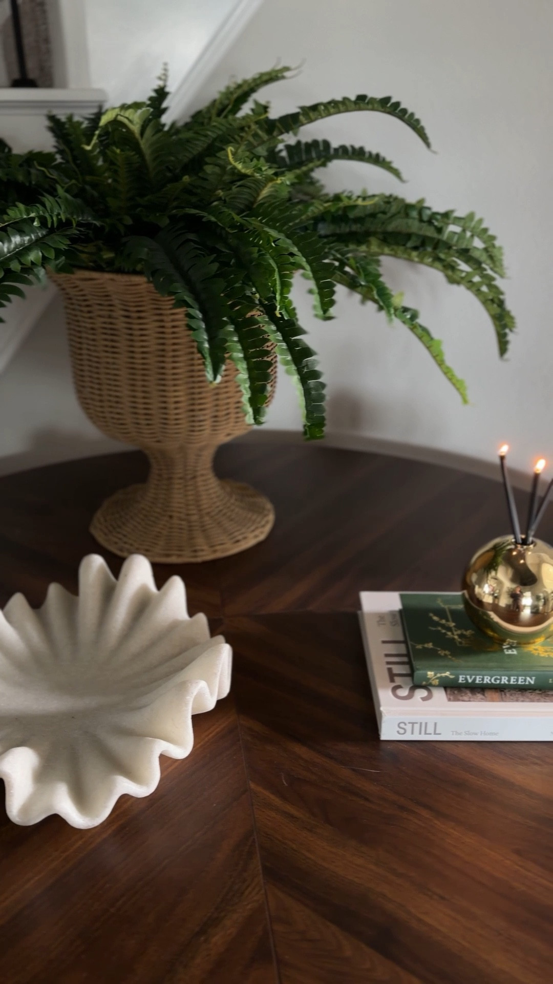 The most elegant candle ever!! I love these Everlasting Candles! They’re so gorgeous and they never melt! You just refill the oil and voila! They have lots of styles to choose but I love this round gold jar with the black sticks! It’s so gorgeous and really makes a statement! Also, there’s no fragrance so it’s clean burning and smoke free but still gives you that beautiful candlelight ambiance 

#LTKselfcare #LTKValentine #LTKHome