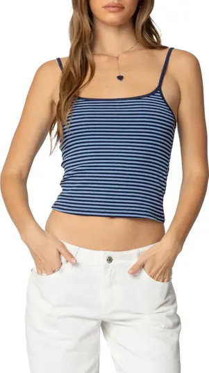 EDIKTED Miller Stripe Tank Top | Nordstrom | Nordstrom