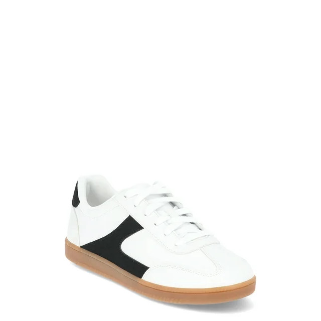 No Boundaries Women's Lace Up Sport Sneakers, Wide Width Available | Walmart (US)