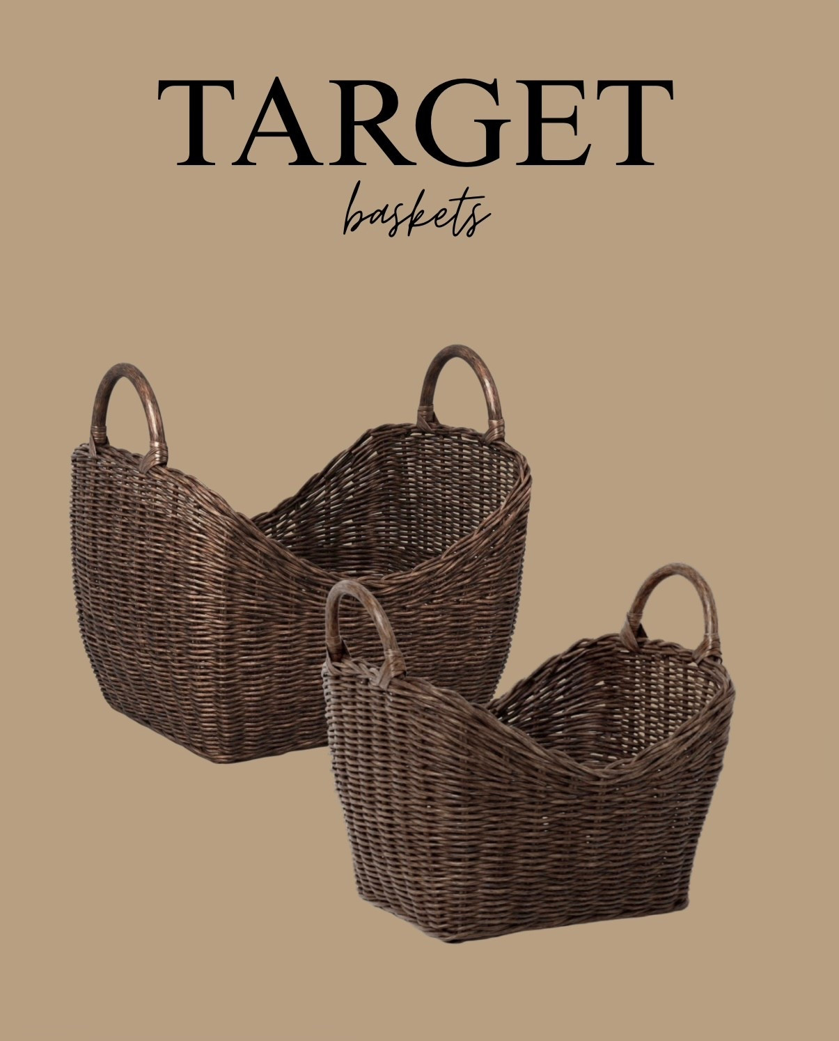 These Target baskets are so gorgeous! Can be used & styled so many ways! Comes in two sizes. 

I purchased two of the large 😍

#LTKU #LTKHome