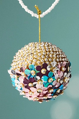 Sequin Rainbow Ball Ornament | Anthropologie (US)