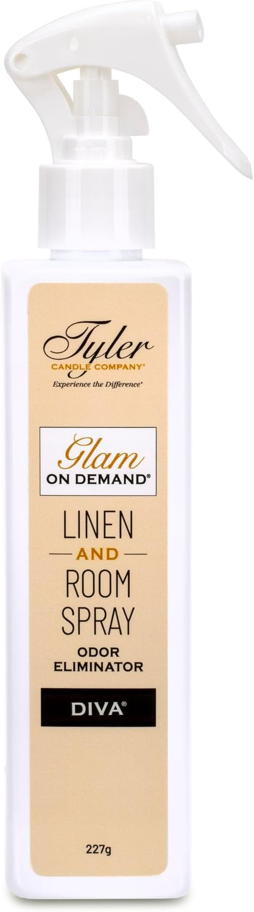 Tyler Candle Company - Spray On Demand - Diva fragrance - 227g / 8oz, Clear | Amazon (US)