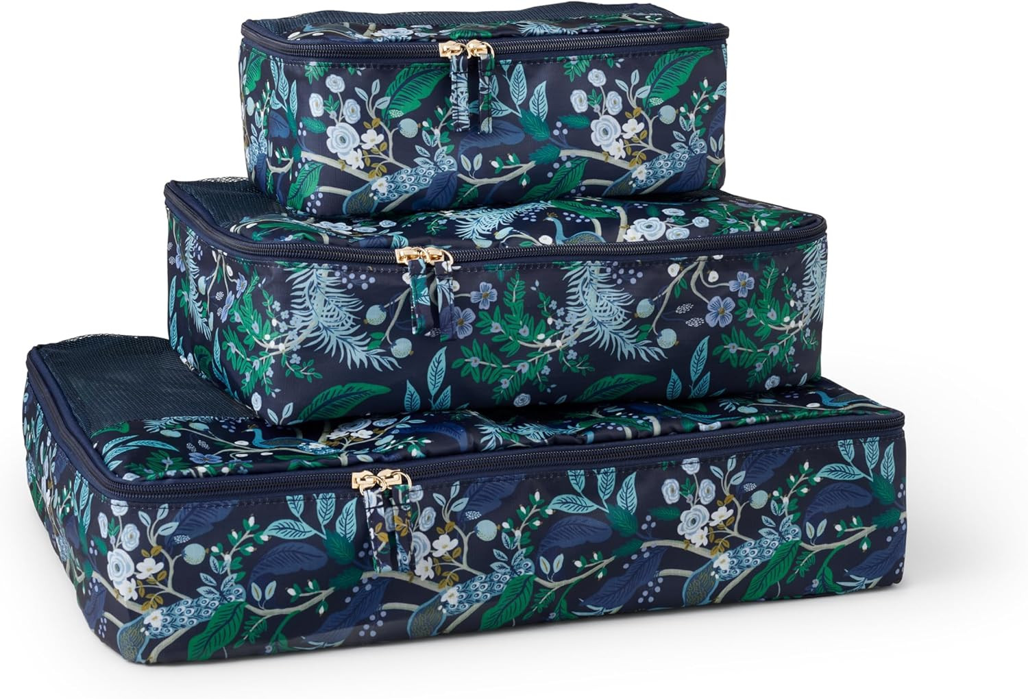 RIFLE PAPER CO. Soft Sided Packing Cubes Set of 3 (Includes 3 Different Sizes and a Laundry Bag, ... | Amazon (US)