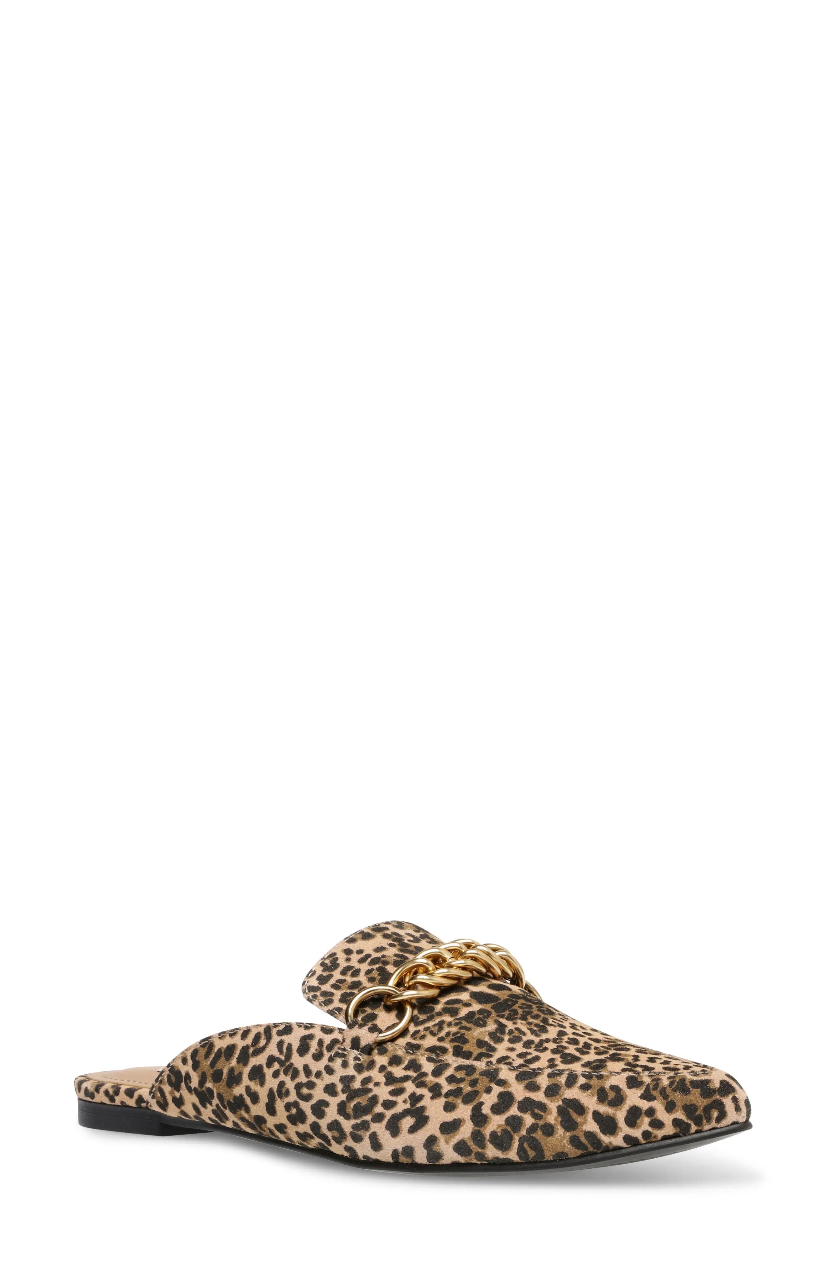 Women's Steve Madden Forever Chain Pointed Toe Mule, Size 5.5 M - Brown | Nordstrom
