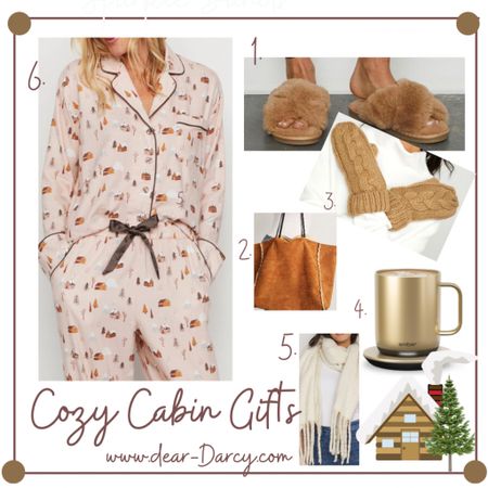 Cozy Cabin gifts🎁🏡

Great warm and cozy gifts for your cabin lovers, Mountain lovers, neutral lovers
And just great warm and fuzzy winter favorites!

Thes cabin print pjs by Zsupply are so cozy soft and fabulous… I want and need! TTS 

Thes cross cross fuzzy slippers are always a great gift idea! Love the color

Cutest cable knit mittens ever! Great gift idea!🎁

I have this free people scarf and gave several as gifts a couple years ago and so glad it’s back in stock🎁 
Great gift under $40 

Then this always warm drink mug is so good it’s worth every penny for those moms that are constantly having to drink cold coffee or coco!! Not any more!
This is one of my best sellers and comes in 5 colors/metals 🎁

The greatest tote.. suede and faux Sherpa is great for a weekend getaway/travel so soft and stylish yet light weight and looks great with all your Mnt looking outfits! 

Grab a few items off this guide to finish off your shopping list!



#LTKtravel #LTKHoliday #LTKGiftGuide
