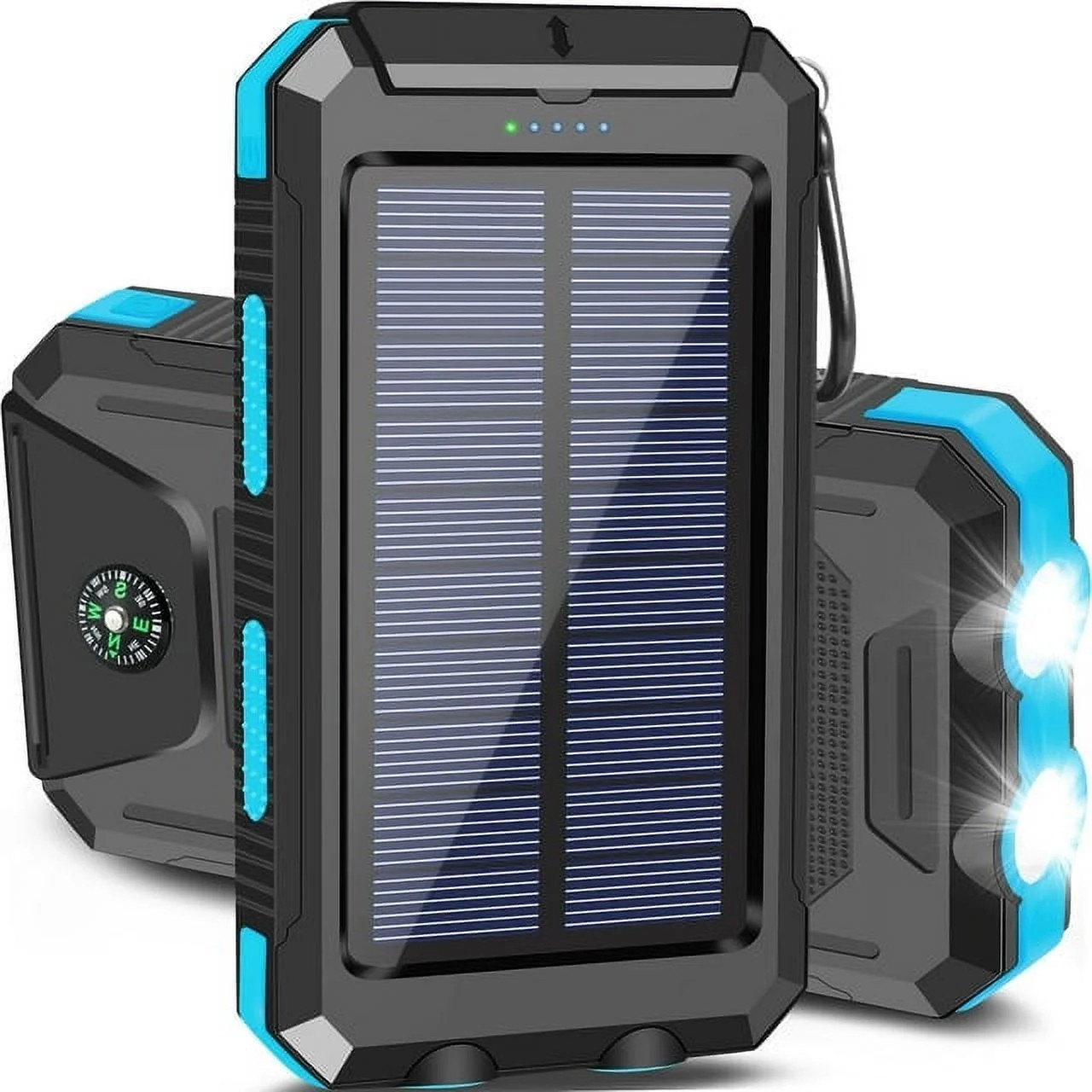 SOLPOWBEN 20000mAh Solar Charger for Cell Phone iPhone, Portable Solar Power Bank with Dual 5V US... | Walmart (US)