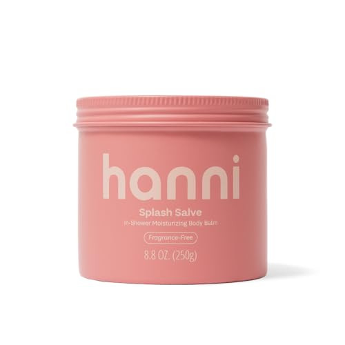 HANNI Splash Salve Body Mask, In-Shower Moisturizer with Coconut, Jojoba, Shea Butter & Glycerin, Deep Conditioning for All Skin Types, FRAGRANCE-FREE, 250 mL / 8.8 oz | Amazon (US)