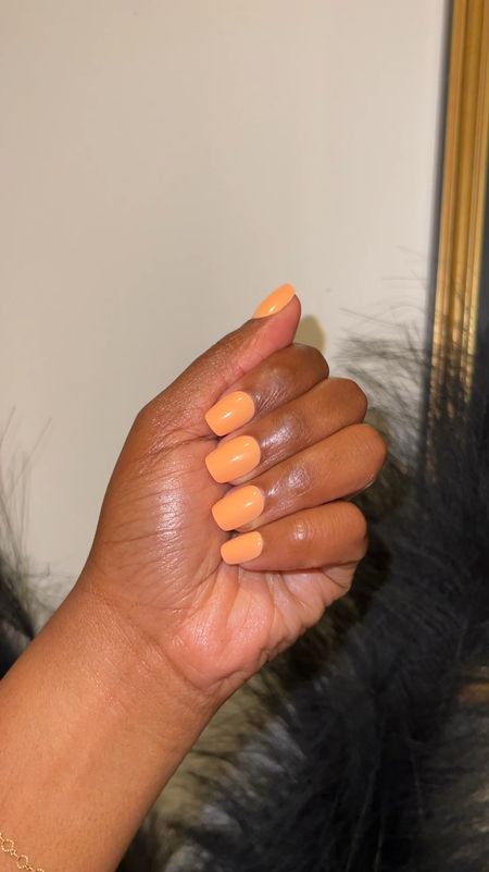 The prettiest shade of orange with these O.P.I press on nails. Obsessed 😍 

#LTKBeauty #LTKSeasonal