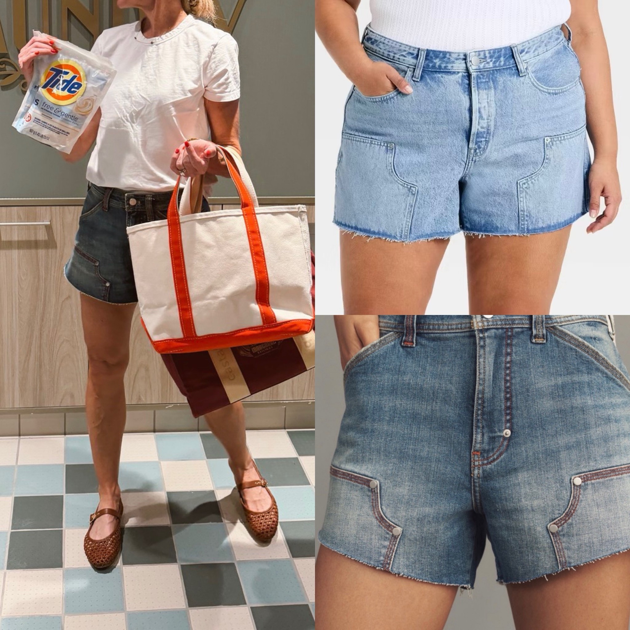 Also, I found these under $30 shorts at target look almost identical to the anthropology ones that I wear every summer.