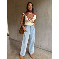 Never Fully Dressed Cowgirl Knitted Tank Top Brown Mix | Marks & Spencer (UK)