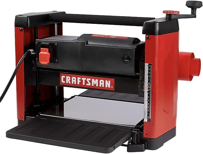 CRAFTSMAN Planer, 15 Amp, For Benchtops, Two Knife Solid Steel Cutter Head (CMEW320) | Amazon (US)