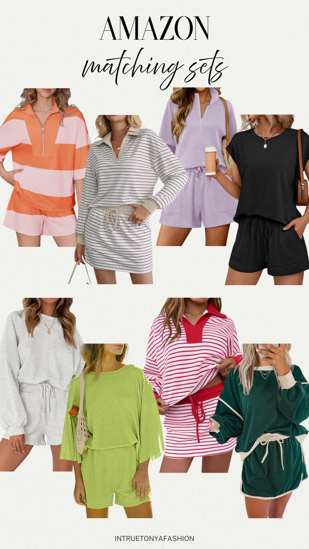 Matching sets from amazon 




Size 6/8 summer outfit ideas, midsize summer outfit, casual summer style, effortless everyday style, Amazon fashion midsize, petite Amazon fashion, coffee run outfit, SAHM outfits for summer, summer loungewear

#LTKootd #LTKSaleAlert #LTKPetite